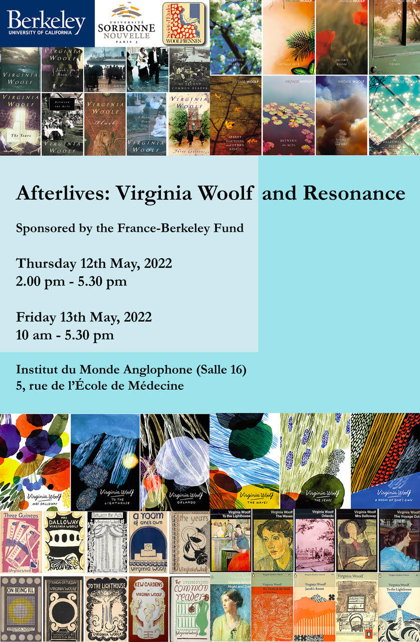 Séminaire – Afterlives – Virginia Woolf and Resonance – 12-13 mai 2022