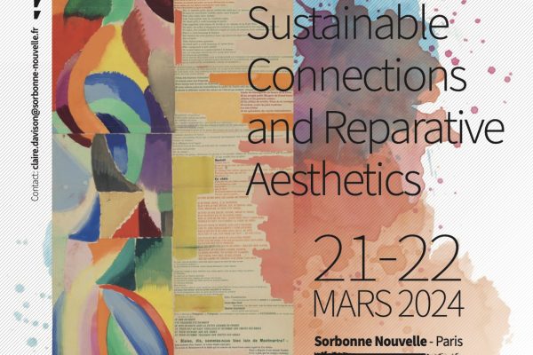 Colloque Résonances – Sustainable Connections and Repartive Aesthetics – 21-22 mars 2024